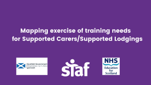 Support for the National Trauma Training programme: Mapping exercise of training needs for Supported Carers/Supported Lodgings